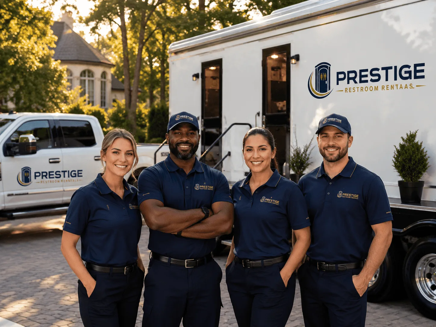 Trusted Luxury Portable Restrooms company in Auberry, CA